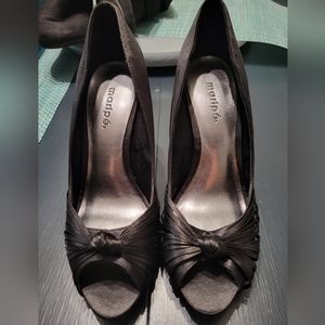 MARIPE black heels size 9